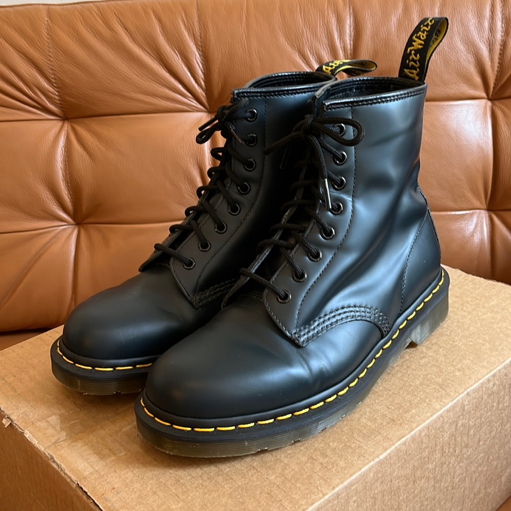 Dr Martens 1460 navy smooth
